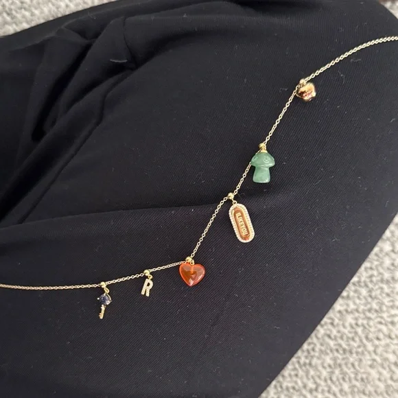 PdePaola Gold Charm Necklace - Picture 1 of 7